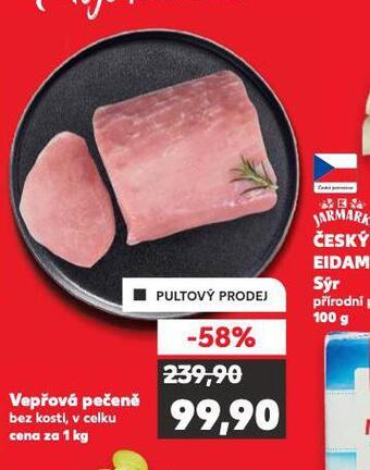 Kaufland Vepřová pečeně bez kosti nabídka
