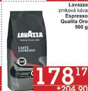 Jip Lavazza zrnková káva espresso, 500 g nabídka