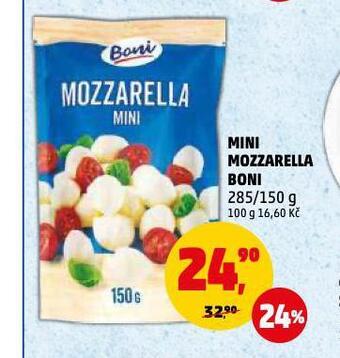 Penny Market Mini mozzarella nabídka