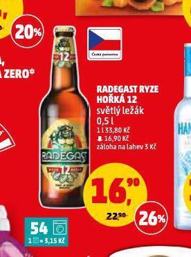 Penny Market Pivo radegast nabídka