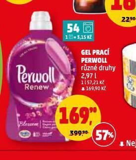 Penny Market Perwoll prací gel nabídka