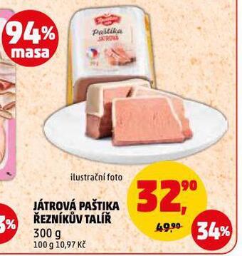 Penny Market Játrová paštika nabídka