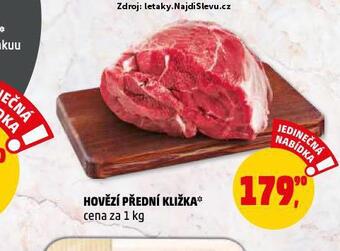 Penny Market Hovězí přední kližka nabídka