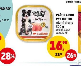 Penny Market Paštika pro psy tuf tuf nabídka