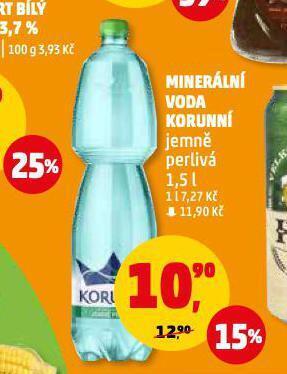 Penny Market Minerální voda nabídka