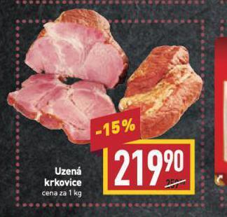 Billa Uzená krkovice nabídka