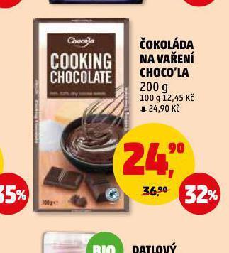 Penny Market Čokoláda na vaření nabídka