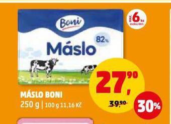 Penny Market Máslo boni nabídka