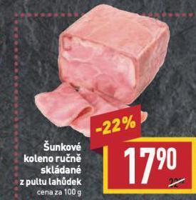 Billa Šunkové koleno nabídka
