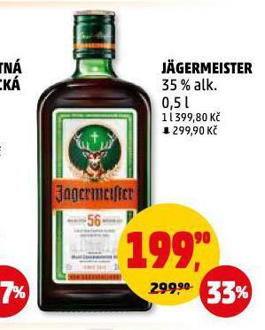 Penny Market Jagermeister nabídka