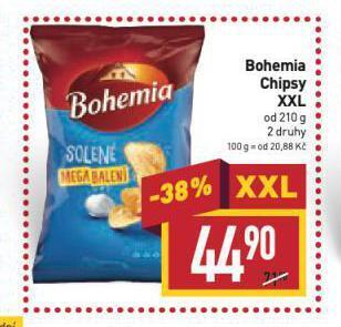 Billa Bohemia chipsy nabídka