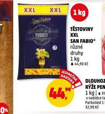 Penny Market Těstoviny san fabio nabídka