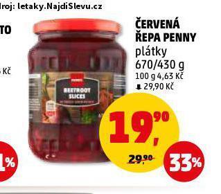 Penny Market Červená řepa nabídka