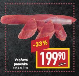 Billa Vepřová panenka nabídka