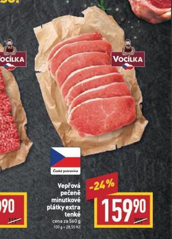 Billa Vepřová pečeně nabídka