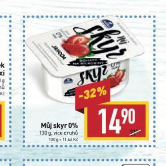 Billa Můj skyr nabídka
