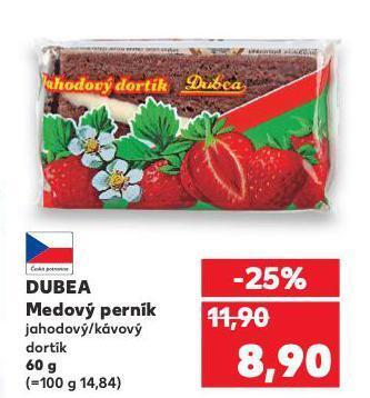 Kaufland Dubea medový perník nabídka
