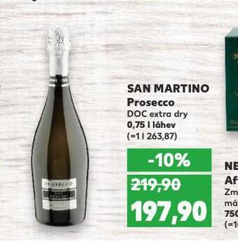 Kaufland San martino prosecco nabídka