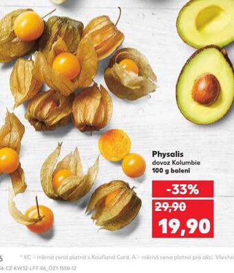 Kaufland Physalis nabídka