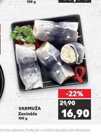 Kaufland Varmuža zavináče nabídka