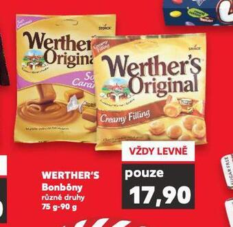 Kaufland Werther´s bonbóny nabídka