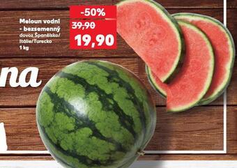 Kaufland Meloun vodní bezsemenný nabídka