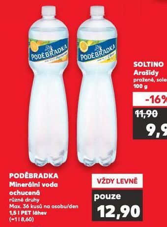 Kaufland Poděbradka ochucená nabídka