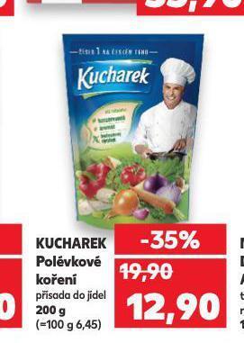 Kaufland Kucharek polévkové koření nabídka