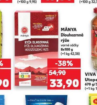 Kaufland Mánya dlouhozrnná rýže nabídka