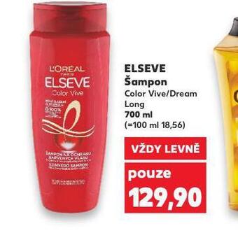 Kaufland Loreal elseve šampon nabídka