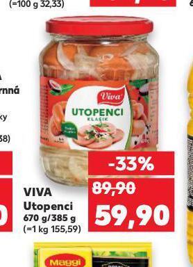 Kaufland Viva utopenci nabídka