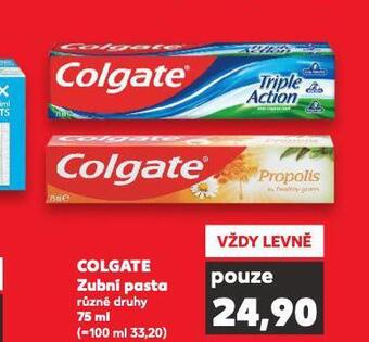Kaufland Colgate zubní pasta nabídka