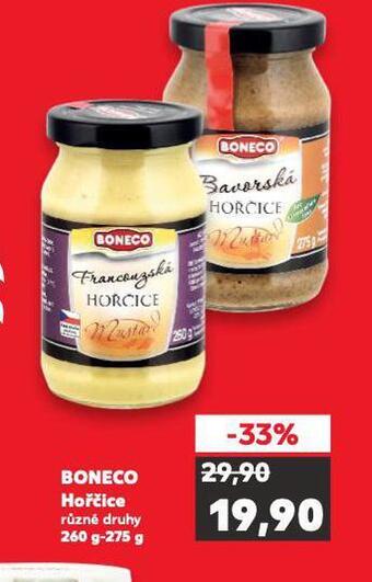 Kaufland Boneco hořčice nabídka
