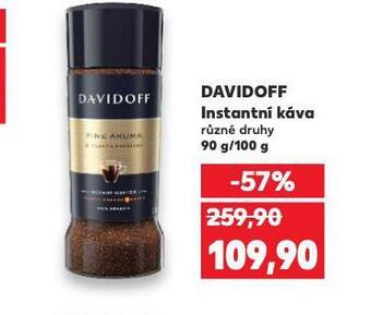 Kaufland Davidoff instantní káva nabídka