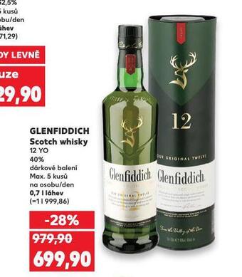 Glenfiddich scotch whisky