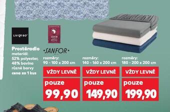 Kaufland Napínací prostěradlo 140-160 x 200 cm nabídka