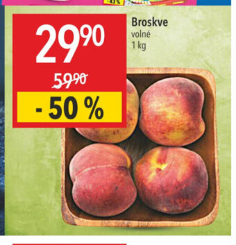 Globus Broskve volné nabídka