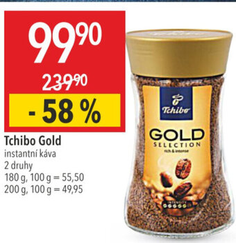 Globus Tchibo Gold instantní káva nabídka