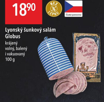 Globus Lyonský šunkový salám nabídka