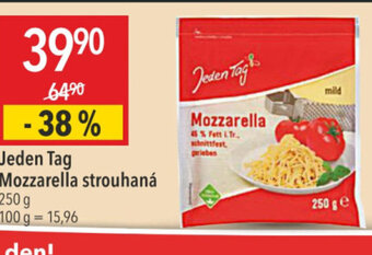 Globus Jeden Tag Mozzarella strouhaná nabídka