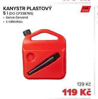 Auto Kelly Kanystr plastový 5l nabídka