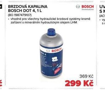 Auto Kelly Brzdová kapalina bosch dot 4, 1l nabídka