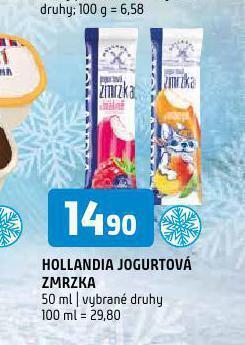 Terno Hollandia zmrzlina nabídka