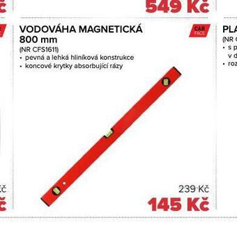 Auto Kelly Vodováha magnetická 800 mm nabídka