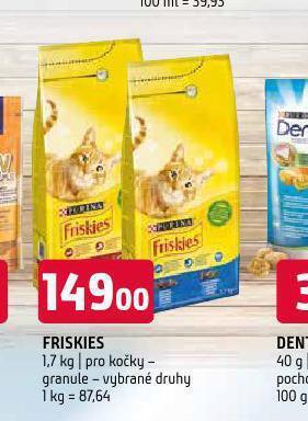 Terno Friskies granule pro kočky nabídka