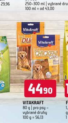 Terno Vitakraft pochoutky pro psy nabídka