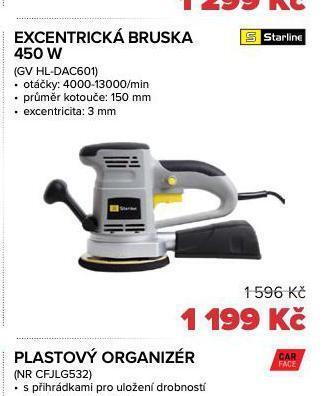 Auto Kelly Excentrická bruska nabídka