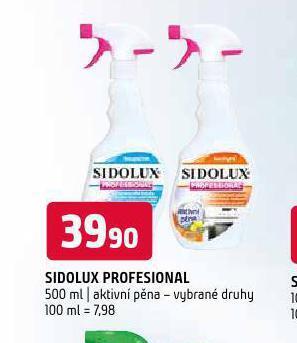 Terno Sidolux aktivní pěna nabídka