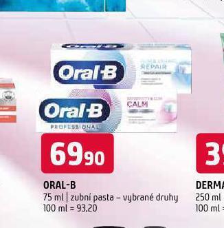 Terno Oral-b zubní pasta nabídka