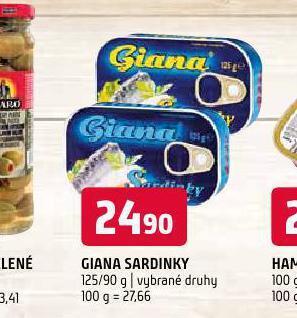Terno Giana sardinky nabídka